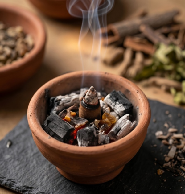 Guggul Dry Dhoop Cone (2) Guggal Dry Dhoop Cones