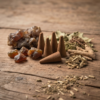 Guggul Dry Dhoop Cone (4) Guggal Dry Dhoop Cones