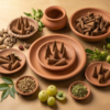 Guggul Dry Dhoop Cone (5) Guggal Dry Dhoop Cones