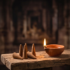 Guggul Dry Dhoop Cone (9) Guggal Dry Dhoop Cones