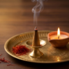 Kesar Kasturi Dry Dhoop Cones