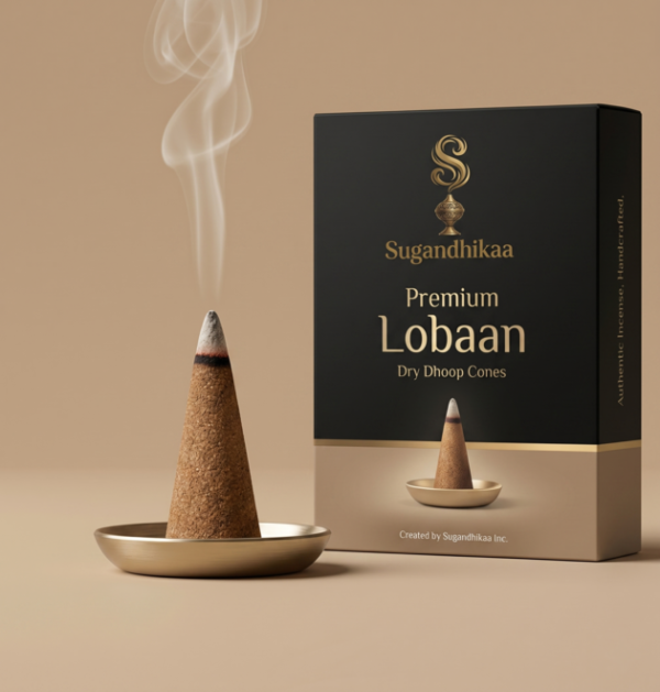 Lobaan Dry Dhoop Cones