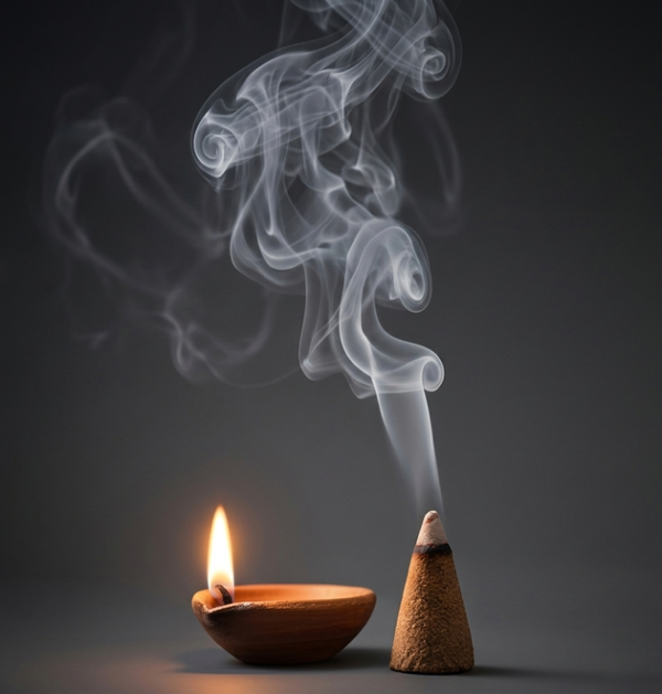 Lobaan Dry Dhoop Cones