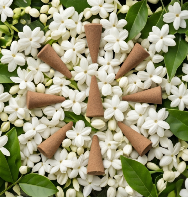 Mogra Dry Dhoop Cones