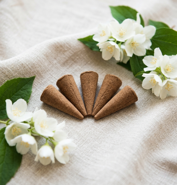 Mogra Dry Dhoop Cones
