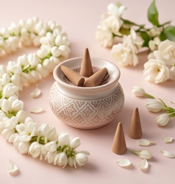 Mogra Dry Dhoop Cones