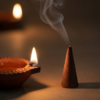 Rose Dry Dhoop Cone (4) Rose Dry Dhoop Cones